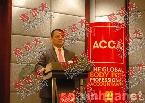 ACCA全球會長首次訪蓉 與本地財會精英論劍
